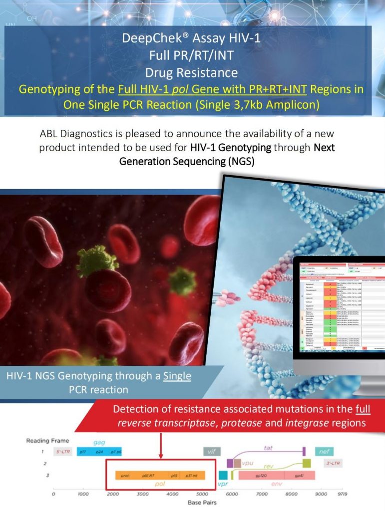 New Kit Available Genotyping Of The Full HIV 1 Pol Gene With PR RT